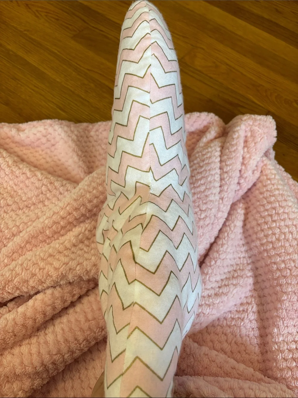 Handmade Pink, White & Gold Adult/Teen Mermaid Tale Blanket Sleeping Bag